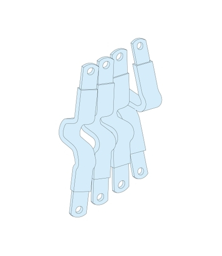 Rozdzielnice Prisma, połączenie pionowo zamontowanego w przedziale wyłącznika NSX-INS250 do szyn, 04065 Schneider Electric
