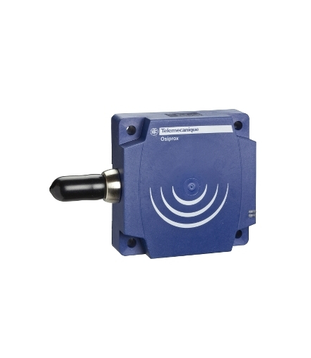 OsiSense XS Czujnik indukcyjny płaski z wyjściem PNP 1NC, 12/24V DC, konektor M12, XS8D1A1PBM12 Schneider Electric