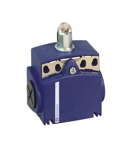 OsiSense XC Łącznik krańcowy trzpień z rolką stalową 1NC+1NO, dławik Pg11, XCKT2102G11 Schneider Electric