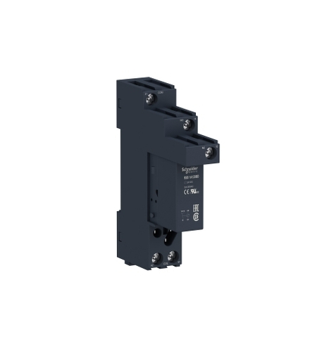 Zelio Relay Przekaźnik interfejsowy 1C/O 12A, z gniazdem 24V DC, RSB1A120BDS Schneider Electric