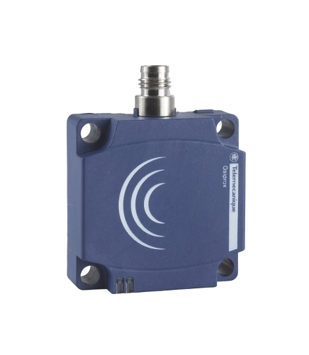 OsiSense XS Czujnik indukcyjny z wyjściem PNP płaski 1NO, 12/24V DC, konektor M8, XS8C1A1PAM8 Schneider Electric