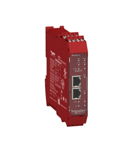 Moduł bezp.pręd.2TTL+2prox. Zac. śrubowe, XPSMCMEN0200TT Schneider Electric