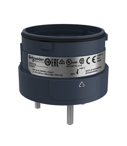 Harmony XVU Stojak do wieży sygnałowej bez rury czarny 110/240V DC, XVUZ01 Schneider Electric