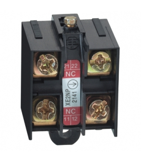 OsiSense XC Blok styków łącznika krańcowego, 2NC, XE2NP3141 Schneider Electric