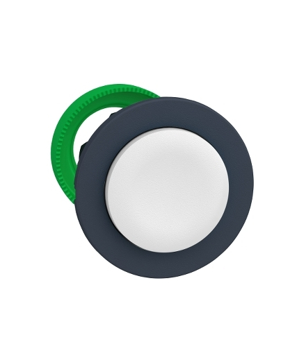 Płaski Biały Przycisk Główka, ZB5FLCUST01 Schneider Electric