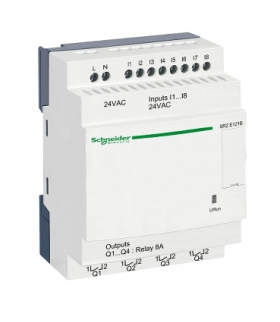 Przekaźnik kompaktowy Zelio Logic 24VAC, SR2E121B Schneider Electric