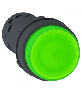 Harmony XB7 Przycisk zielony z samoczynnym powrotem bez oznaczenia LED 230V, XB7NW33M1 Schneider Electric