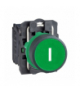 Harmony XB5 Przycisk płaski zielony, plastikowy, XB5AA3311 Schneider Electric