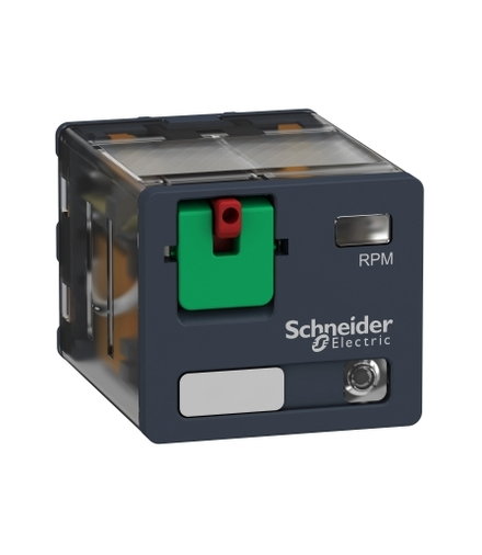 Zelio Relay Przekaźnik mocy z legendą, drzwiczkami i LED 15A, 3C/O, 24V AC, RPM32B7 Schneider Electric