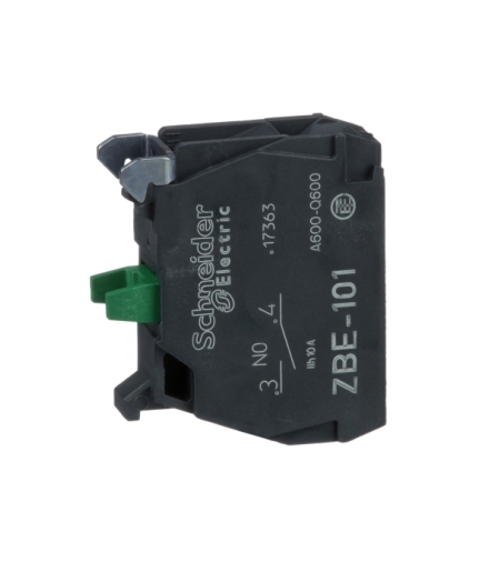 Harmony XB4 Pojedynczy blok styków 1NO Ø22, ZBE101 Schneider Electric