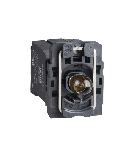 Harmony XB5 Korpus przycisku z elementem świetlnym LED 400V AC zaciski śrubowe plastikowy, ZB5AV5 Schneider Electric