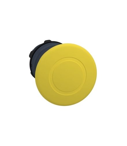 Harmony XB5 Przycisk grzybkowy Ø22 żółty push pull okrągły plastikowy, ZB5AT5 Schneider Electric