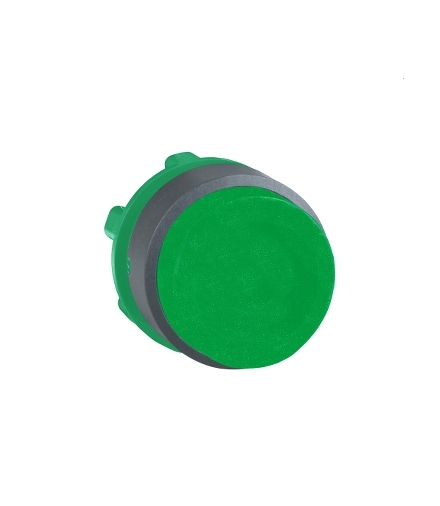 Harmony XB5 Główka przycisku wystającego z samoczynnym powrotem zielona plastikowa, ZB5AL3 Schneider Electric