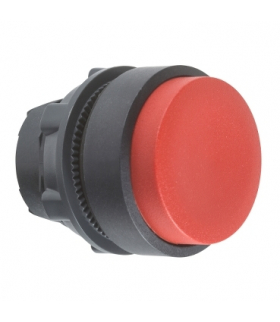 Harmony XB5 Główka przycisku wystającego z samoczynnym powrotem czerwona plastikowa, ZB5AL4 Schneider Electric