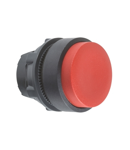 Harmony XB5 Główka przycisku wystającego z samoczynnym powrotem czerwona plastikowa, ZB5AL4 Schneider Electric