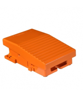 Harmony XPE Łącznik nożny pojedynczy bez osłony pomarańczowy 1 NC+1 NO metalowy, XPER110 Schneider Electric