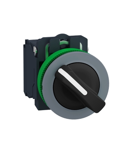 Płaski Przeł.Piórk 2 Poz 1No Cp Grey, XB5FDCUST02 Schneider Electric