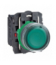 Harmony XB5 Przycisk płaski zielony LED 230/240V, XB5AW33M5 Schneider Electric