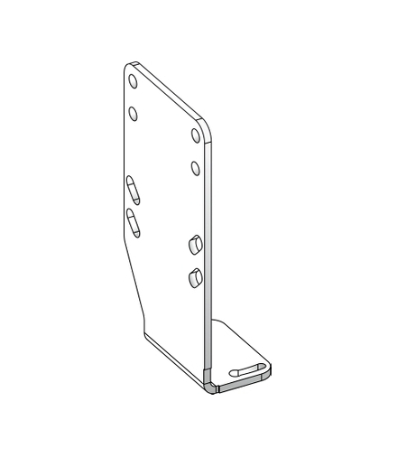 Akcesoria do czujnika - XUK - Mocowanie wspornika - metal - for XUL substitution, XUZASK003 Schneider Electric