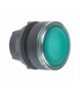 Harmony XB5 Główka przycisku płaskiego, z mechanizmem push push, zielona LED plastikowa, ZB5AH033 Schneider Electric