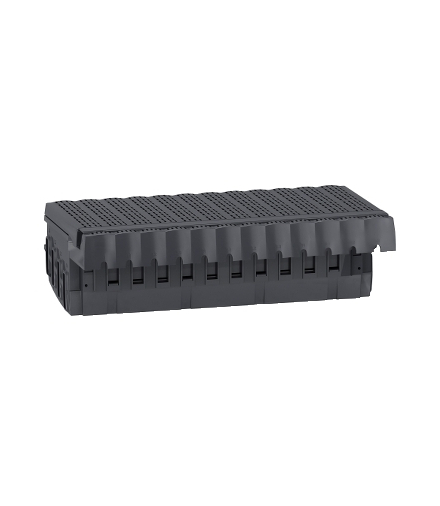 Rozdzielnice Prisma, blok rozdzielczy Polypact bez przyłączy 3P, 04407 Schneider Electric