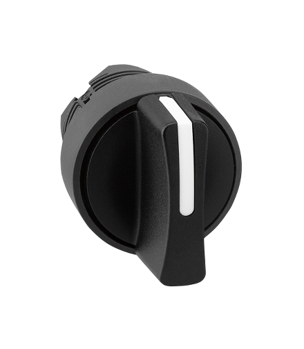 Harmony XB5 Główka przełącznika krótkiego 3 pozycyjnego z samoczynnym powrotem czarny plastikowy, ZB5AD7 Schneider Electric