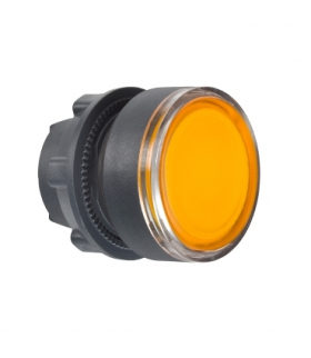Harmony XB5 Główka przycisku płaskiego, z mechanizmem push push, pomarańczowa LED plastikowa, ZB5AH053 Schneider Electric