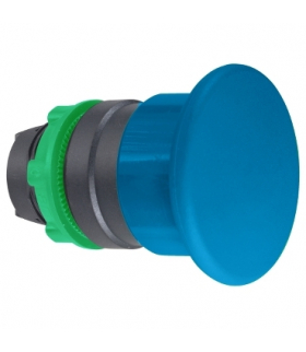 Harmony XB5 Napęd przycisku grzybkowego Ø40 niebieski samopowrotny plastikowy, ZB5AC6 Schneider Electric