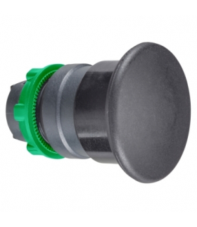 Harmony XB5 Główka przycisku grzybkowego Ø40 czarny z samoczynnym powrotem plastikowa, ZB5AC2 Schneider Electric