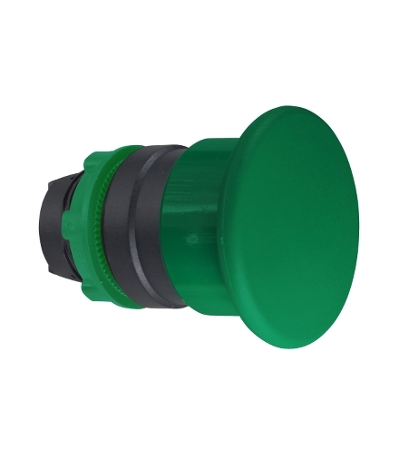 Harmony XB5 Główka przycisku grzybkowego Ø40 zielona z samoczynnym powrotem plastikowa, ZB5AC3 Schneider Electric