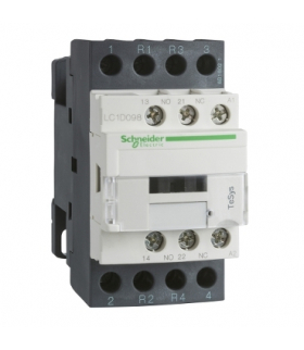 Stycznik mocy TeSys D AC3 40A 4P 2NO 2NC cewka 48VAC, LC1D258E7 Schneider Electric