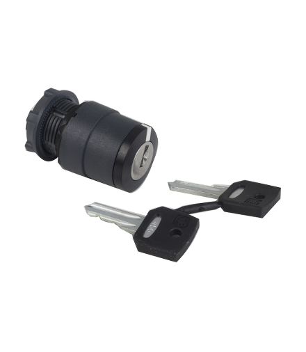 Harmony XB5 Główka przełącznika 2 pozycyjnego z kluczem nr 455 plastikowa, ZB5AG2 Schneider Electric