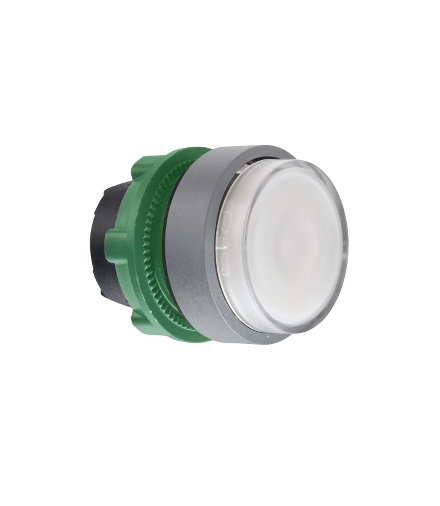 ILLUMINATED PUSHBUTTON HEAD, ZB5AWCUST01 Schneider Electric