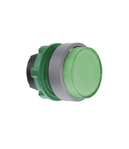 STRIATED LENS ILL. P.B HEAD, ZB5AWCUST04 Schneider Electric