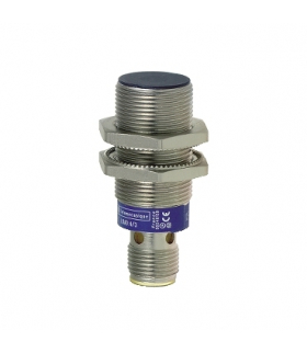 OsiSense XS Czujnik indukcyjny M18 z wyjściem PNP 1NO+1NC 12/24V DC, konektor M12, XS1N18PC410D Schneider Electric