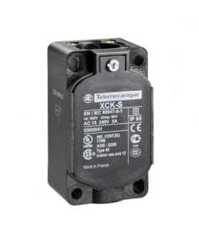 OsiSense XC Korpus do łączników krańcowych XCKS działanie migowe 2NC+1NO kabel, ZCKS1 Schneider Electric