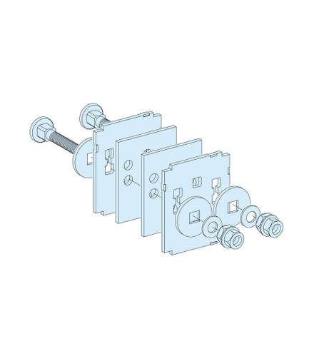 Rozdzielnice Prisma, łącznik szyn 80/100mm poziomych, 04641 Schneider Electric