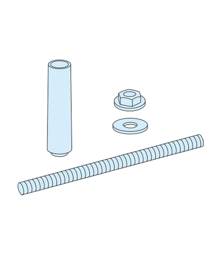 Rozdzielnice Prisma, tuleja dystansowa 150mm wspornika Linergy LGYE, 04646 Schneider Electric