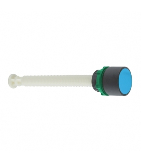 Harmony XB5 Przycisk zerowania przeciążenia płaski niebieski plastikowy, XB5AA86202 Schneider Electric