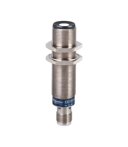 OsiSense XX Czujnik ultradzźwiękowy M18 metal Sn 50mm PNP NO M12, XXV18B1PAM12 Schneider Electric