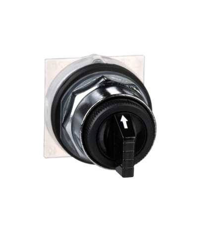 Harmony 9001K Przełącznik 3 pozycyjny, czarny, C cam, z powrotem do środka, metalowy, 9001KS53B Schneider Electric