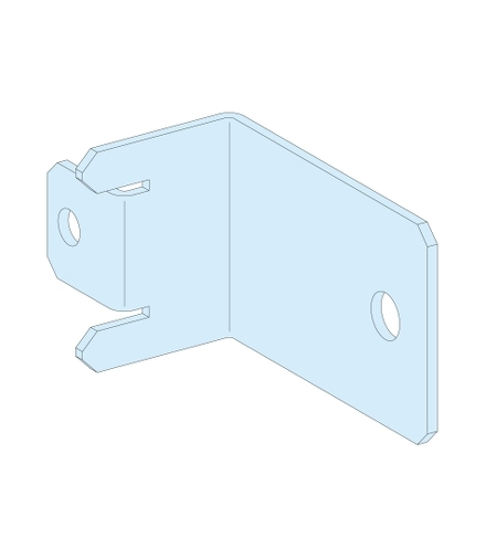 Rozdzielnice Prisma, wsporniki do zamocowania szyny PE, 04657 Schneider Electric