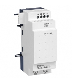 Moduł rozszerzeń WE/WY Zelio Logic 24VDC, SR3XT61BD Schneider Electric