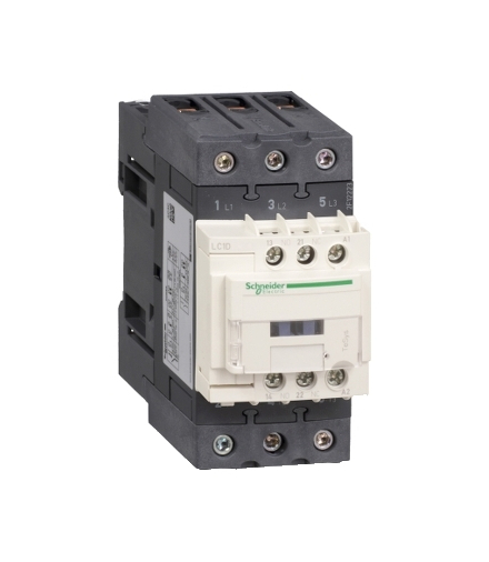Stycznik mocy LC1D40AP5 I40A AC-3 cewka 230VAC 50Hz styk pom 1NO 1NC zaciski EVERLINK Schneider Electric