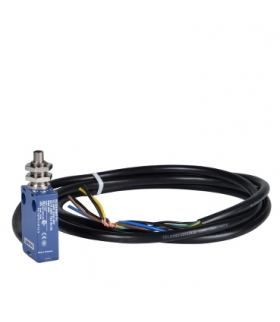 OsiSense XC Łącznik krańcowy M12 z trzpieniem metalowym 1NC+1NO z kablem 1m, XCMD21F0L1 Schneider Electric