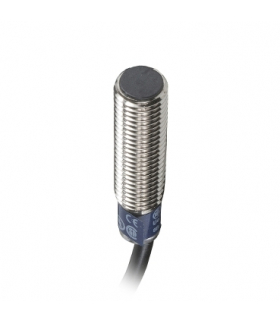 OsiSense XS Czujnik indukcyjny M8 z wyjściem PNP 1NO, 12/24V DC, kabel 2m, XS108B3PAL2 Schneider Electric