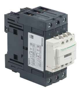 Stycznik mocy TeSys D 40A 3P 1NO 1NC cewka 24VDC zaciski EVK skrzynkowe, LC1D40ABD Schneider Electric