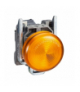 Harmony XB4 Lampka sygnalizacyjna z pomarańczową żarówką, 250V, XB4BV65 Schneider Electric