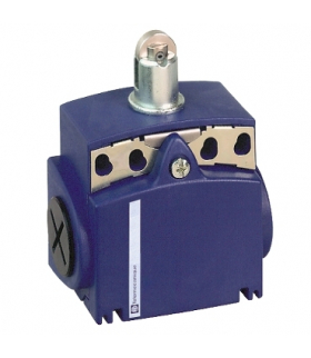 OsiSense XC Łącznik krańcowy trzpień z rolką stalową 1NC+1NO, dławik M16x1.5, XCKT2102P16 Schneider Electric