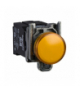Harmony XB4 Lampka sygnalizacyjna pomarańczowa żarówka 220/240V metalowy typowa, XB4BV45 Schneider Electric